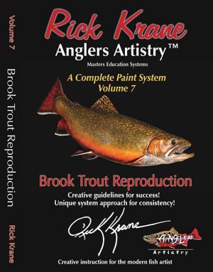 PAINTING A BROOK TROUT